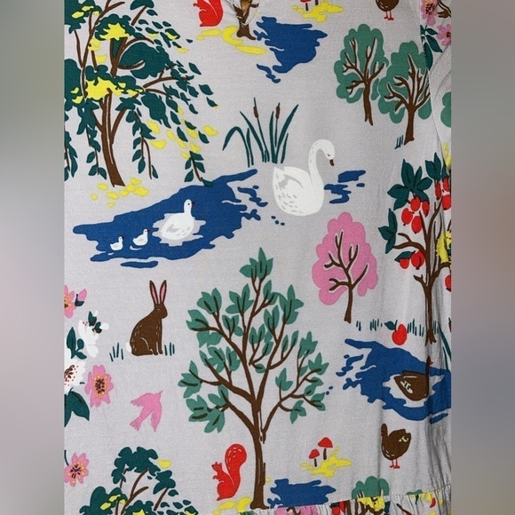 Mini Boden Woodland Animal Dress Size 11-12Y (152cm) - Picture 5 of 8